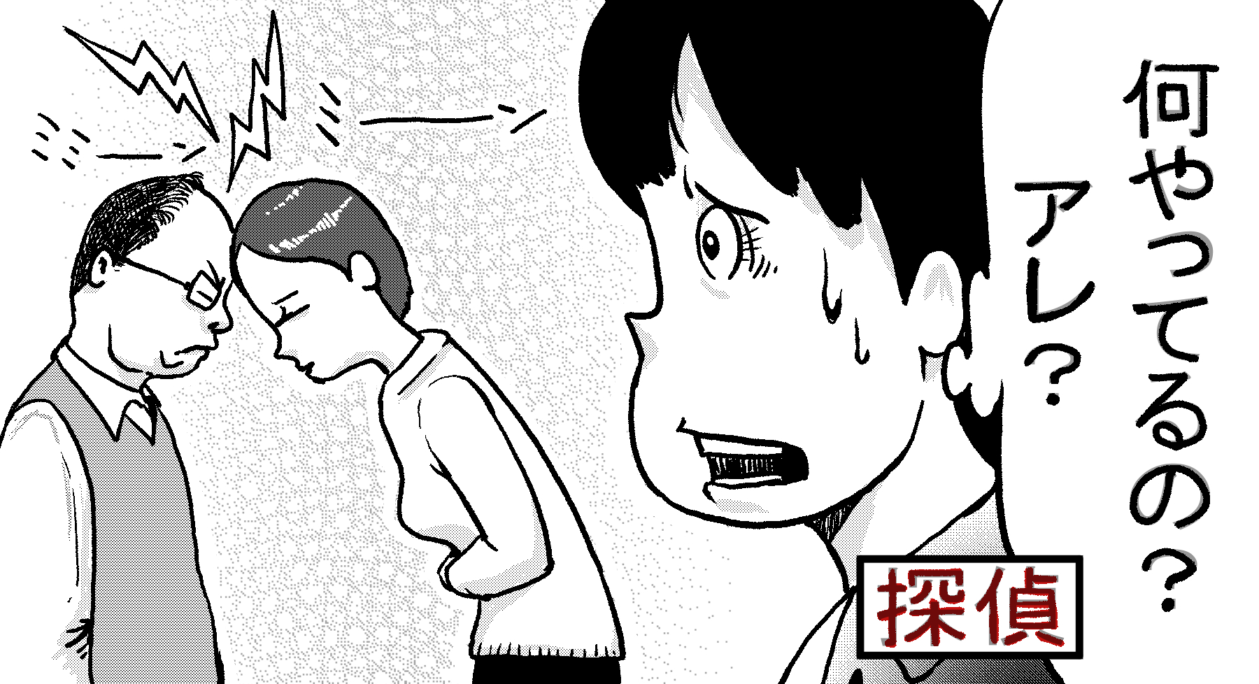 『探偵の女』～探偵たちは変人ぞろい??　有名人の尾行もある!?　張り込みでナゾの儀式を目撃!!～