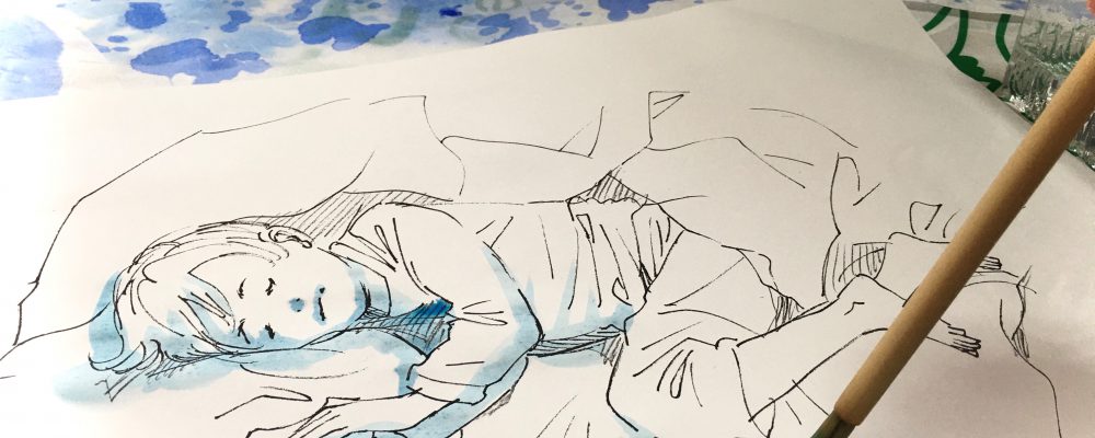 少年、画